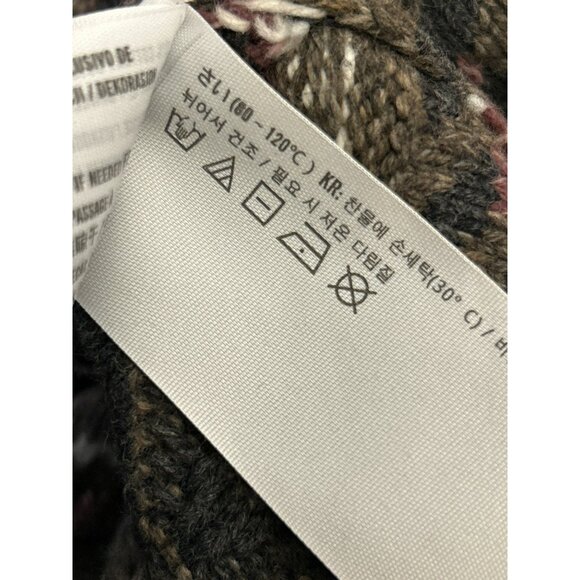 Y2K Abercrombie & Fitch Cashmere Cotton Blend Open Front Knit Cardigan Small - Picture 6 of 6